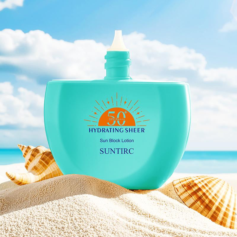 Sun Advanced Hydration Ultra-Lightweight Face Sunscreen SPF 50 with Hyaluronic Acid & Humectants, Hydrating Sunscreen for Face, Non Comedogenic and Hypoallergenic,