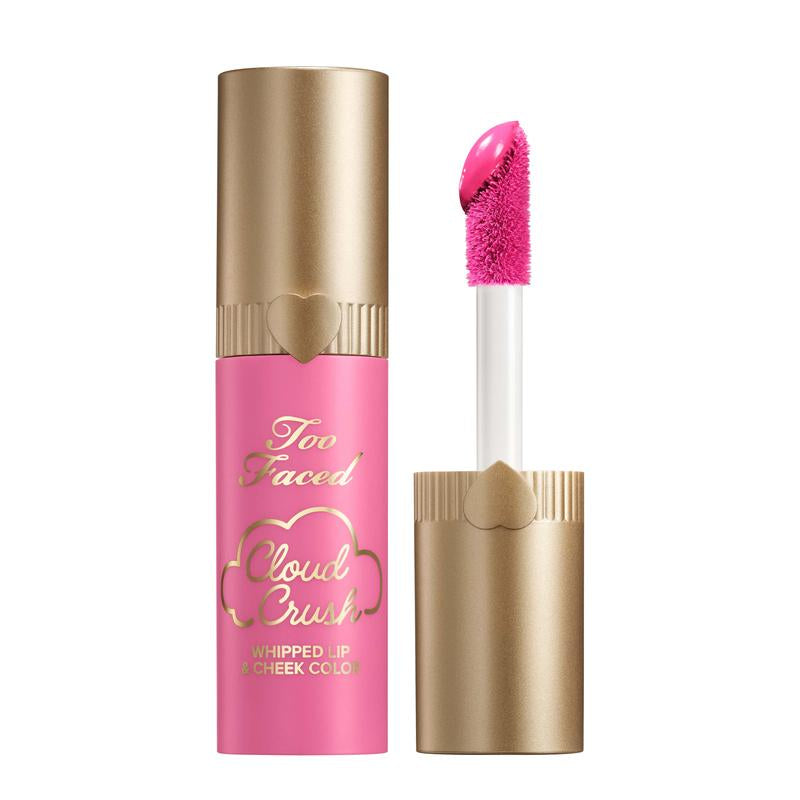 Too Faced Lips, Cheeks & Lashes Makeup Set: Cloud Crush Whipped Blush + Waterproof Mascara